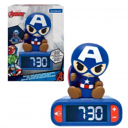 ALARM CLOCK CAPTAIN AMERICA...