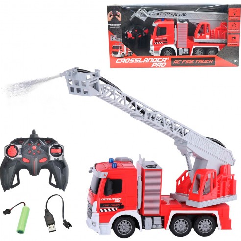 CAMIÓN DE BOMBEROS R/C CON LUZ Y...