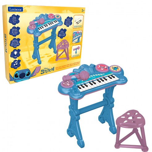 ELECTRONIC KEYBOARD W/MICRO STITCH...