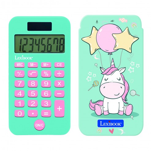 CALCULADORA DE BOLSILLO UNICORNIO...