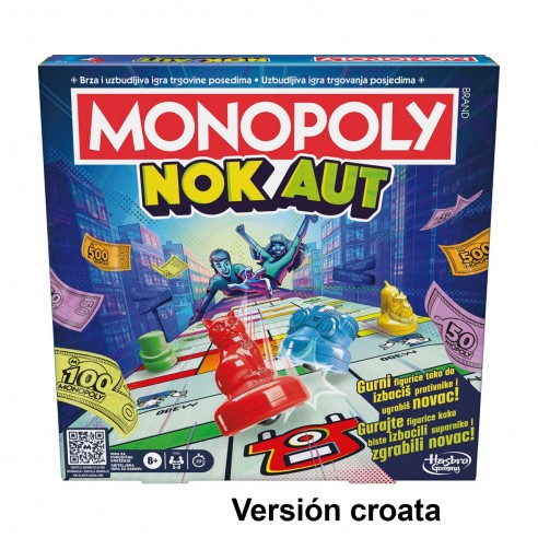 CROATIAN MONOPOLY KNOCKOUT GAME F8995...