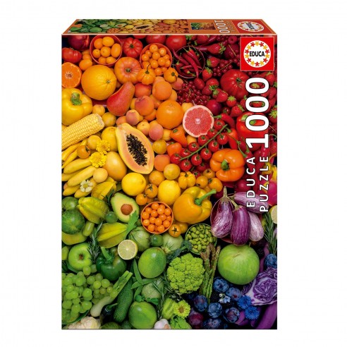 1,000-PIECE PUZZLE: COLORFUL VITAMINS...
