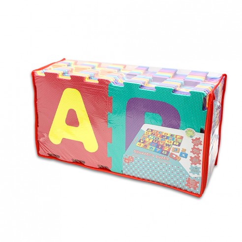 RUBBER PUZZLE RUG 36 PCS 30.5x30.5 CM...