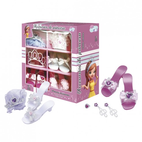 PRINCESS SHOES AND ACCESSORIES SET...