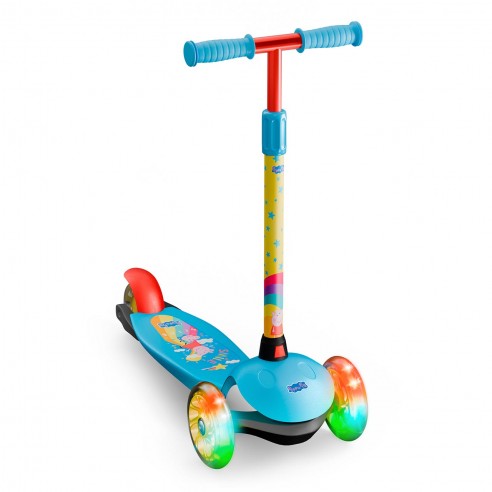 PEPPA PIG: 3 WHEEL SCOOTER WITH LED...