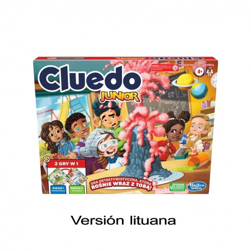 JUNIOR CLUEDO IN LITHUANIAN F6419...
