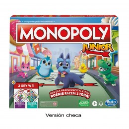 MONOPOLY JUNIOR 2 JUEGOS EN...