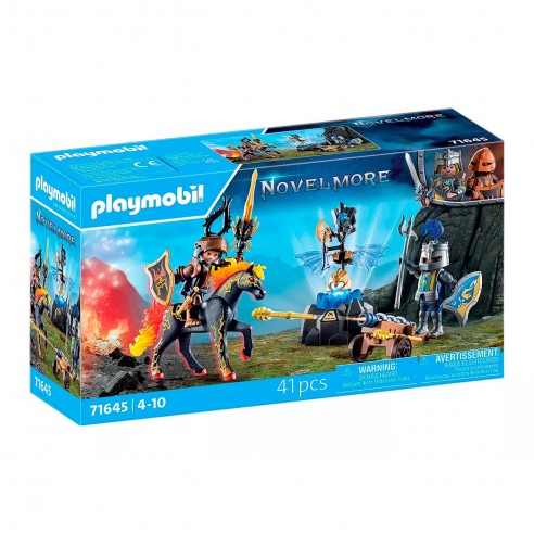 PLAYMOBIL NOVELMORE 71645 ARMORED GUARD