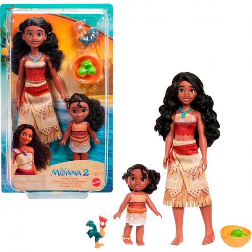 2 PACK VAIANA AND SIMEA JBT41 DISNEY...
