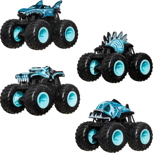 PACK 4 MONSTER TRUCKS X-RAY JGD67 HOT...