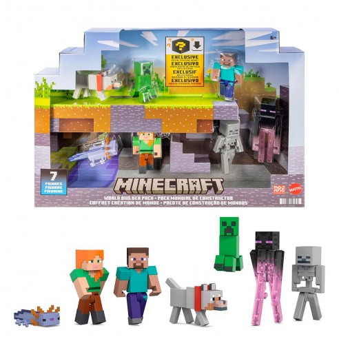 PACK CONSTRUCCIÓN DE MUNDOS MINECRAFT...