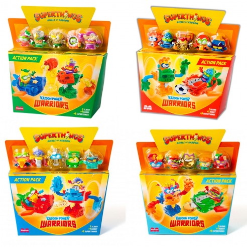 SUPERTHINGS K.P. WARRIORS ACTION PACK...