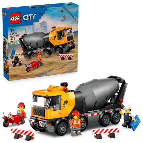 LEGO CITY CONCRETE MIXER 60478