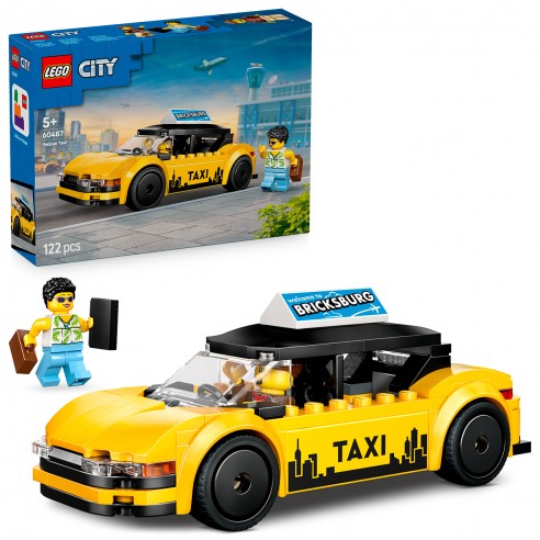 TAXI AMARILLO 60487 LEGO CITY