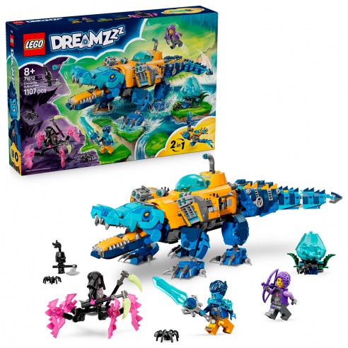 LEGO DREAMZZZ 71512 Crocodile Submarine