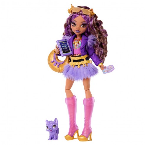 MONSTER HIGH CLAWDEEN WOLF DOLL JHK30...