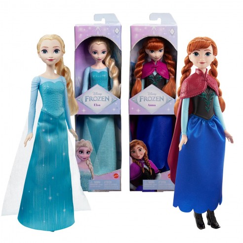 MUÑECAS SURTIDAS ANNA Y ELSA JDD39...