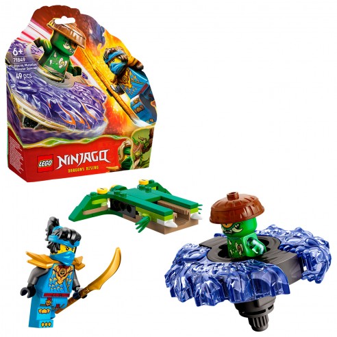 NYA VS. THE MUTANT MONSTER´S SPINNER...