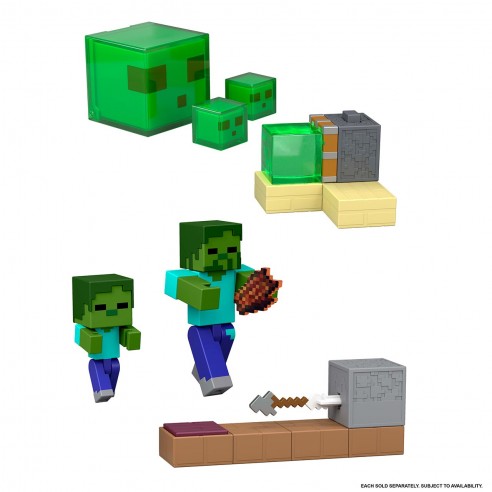 FIGURA MINECRAFT CON MECANISMO...