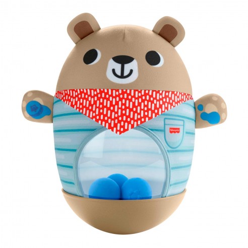 INFLATABLE TOUCH AND WOBBLE BEAR...