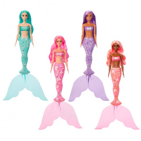 MUÑECA BARBIE COLOR REVEAL SIRENAS...