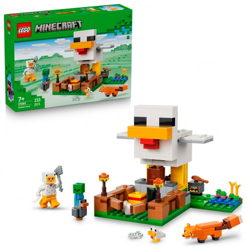 THE CHICKEN FARM 21585 LEGO MINECRAFT