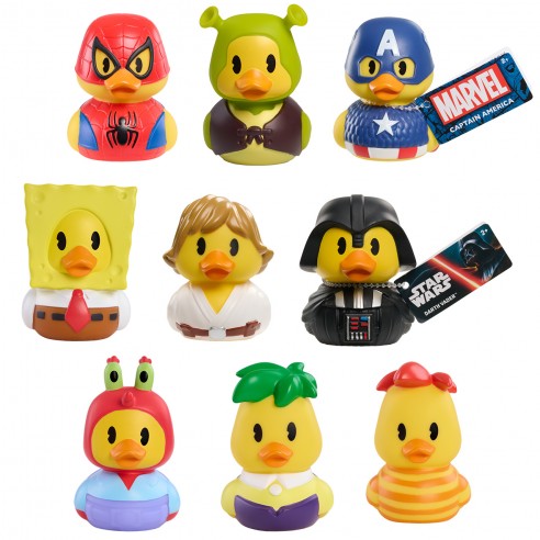 RUBBER DUCKIES ASSORTED LICENSES...