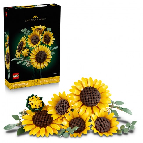 RAMO DE GIRASOLES LEGO BOTANICALS...