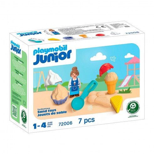 JUNIOR: SAND HELADERÍA 72006 PLAYMOBIL