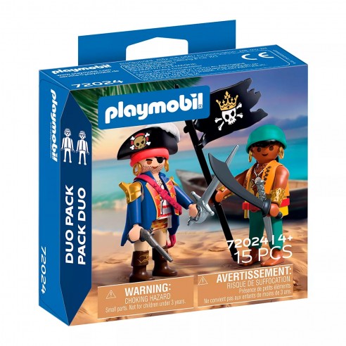 DUO PACK PIRATAS 72024 PLAYMOBIL