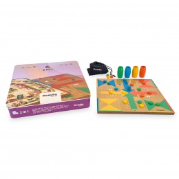 PARCHÍS OCA METAL BOX...