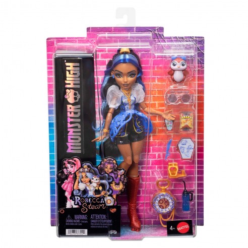 MONSTER HIGH DOLL ROBECCA STEAM JMB81...