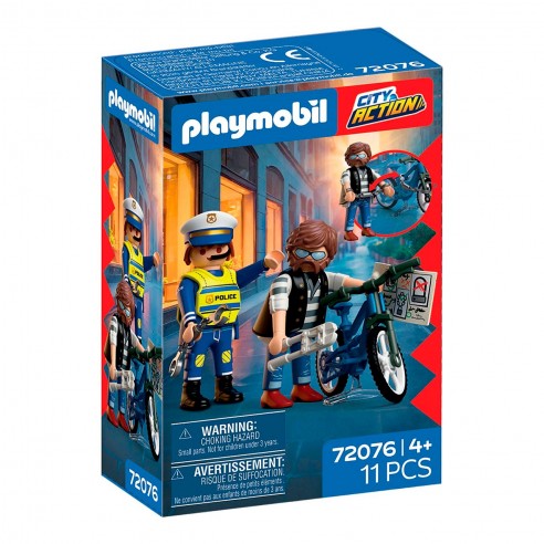 ROBO DE BICICLETA CITY ACTION 72076...