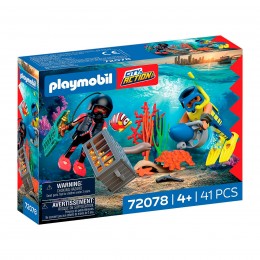 PLAYMOBIL DIVER POLICE WITH...