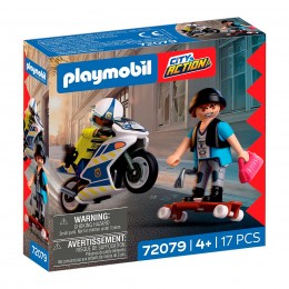 MOTORCYCLE CHASE CITY...