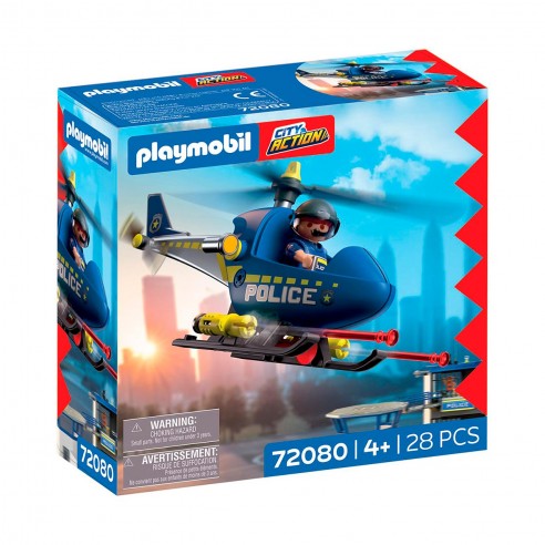 POLICE HELICOPTER WITH RADAR - CITY...