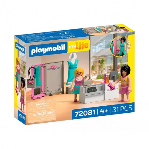 BOUTIQUE DE MODA MY LIFE 72081 PLAYMOBIL