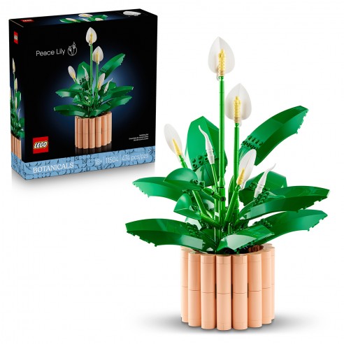 LIRIO DE LA PAZ LEGO BOTANICALS 11504...