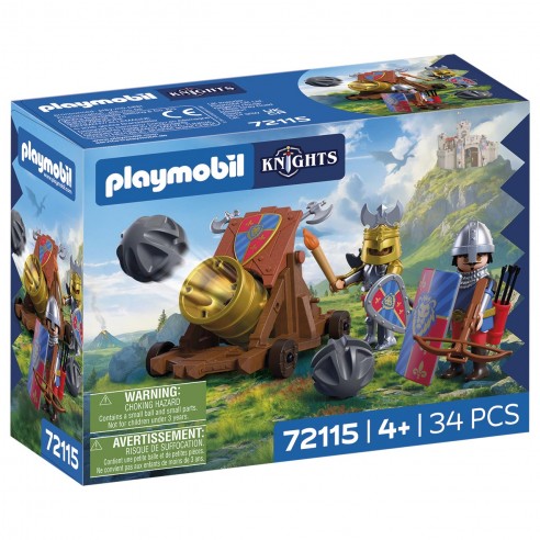 PLAYMOBIL LEÓN 72115 KNIGHTS´ FIRE...
