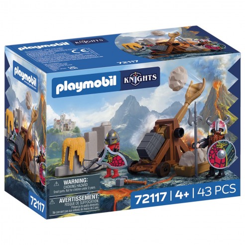 PLAYMOBIL DRAGON KNIGHTS CATAPULT 72117