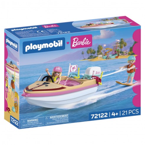 BARBIE: ADVENTURE BOAT 72122 PLAYMOBIL