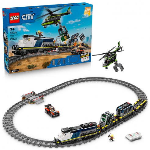 LEGO CITY 60508 POLICE TRAIN RAID