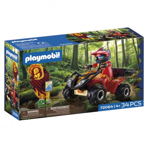 QUAD TODOTERRENO 72064 PLAYMOBIL