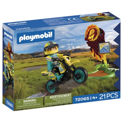 PLAYMOBIL 72065 OFF-ROAD MOTORCYCLE