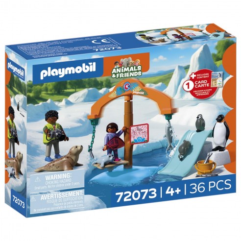 ZOO: EXPEDICIÓN AL HIELO 72073 PLAYMOBIL