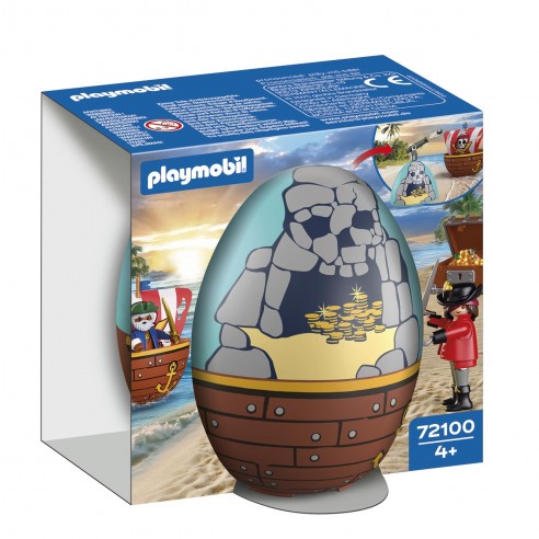 PLAY EGG: PIRATAS 72100 PLAYMOBIL