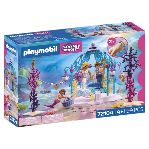 UNDERWATER WEDDING 72104 PLAYMOBIL