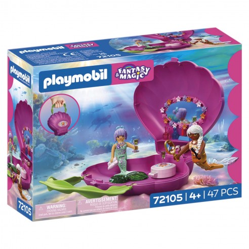 BOLSO DE CONCHA CON SIRENA 72105...