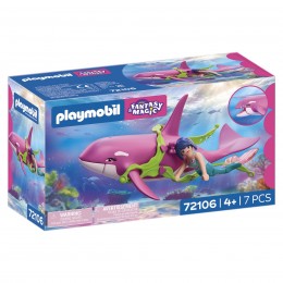 ORCA WITH MERMAID 72106...
