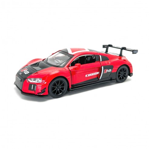 AUDI R8 LMS 1:32 PULLBACK ROJO D00397
